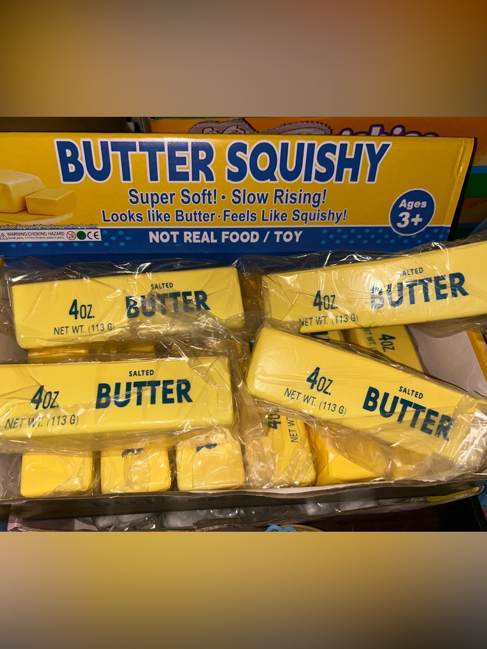 2 Viral butter squishy sticks